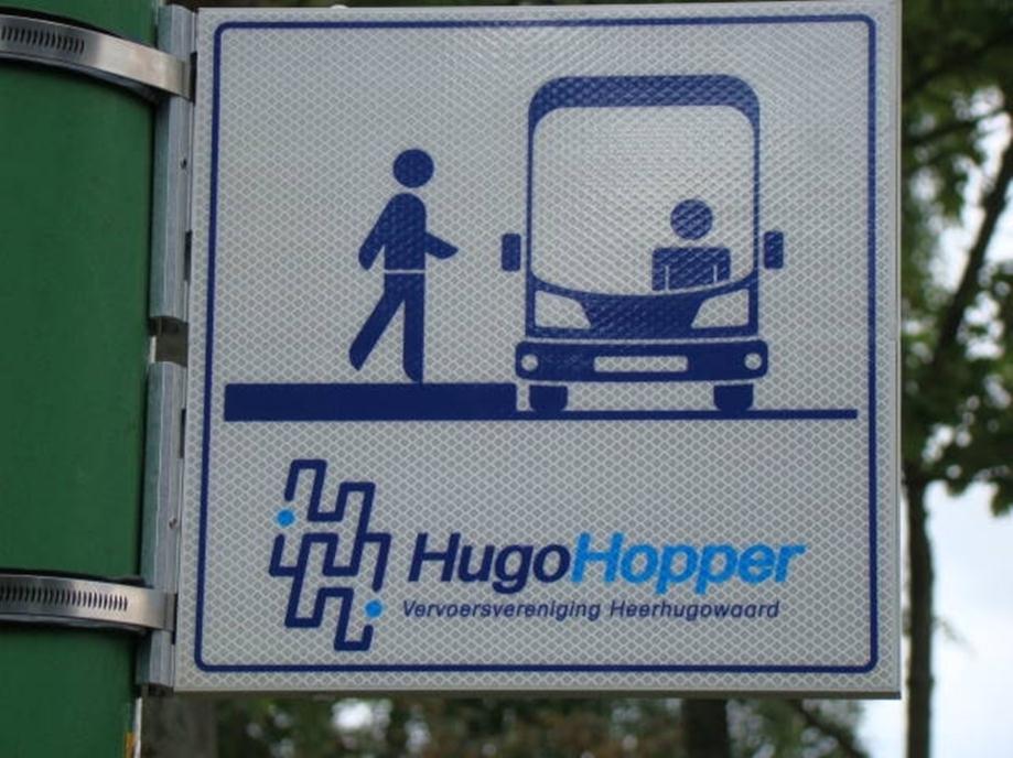 HugoHopper (NL) In de Noord-Hollandse gemeente Heerhugowaard is de vervoervereniging Hugohopper actief.