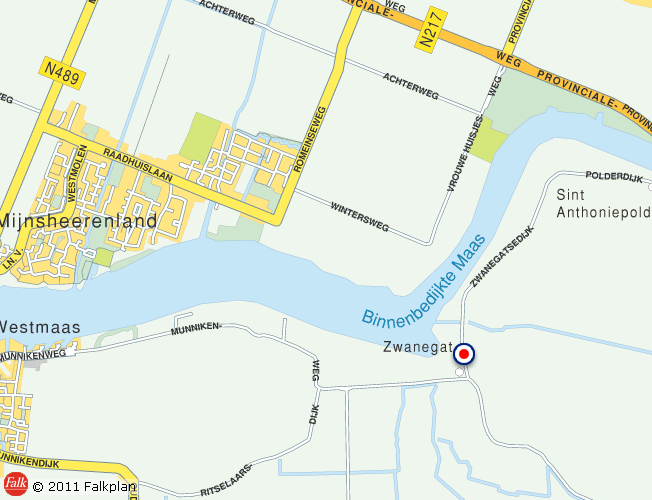 Locatie Maasdam is gelegen op een van de zuid Hollandse eilanden, de Hoeksche Waard en valt onder de gemeente Binnenmaas.