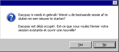 iemand is reeds ingelogd met de account die u tracht te gebruiken.