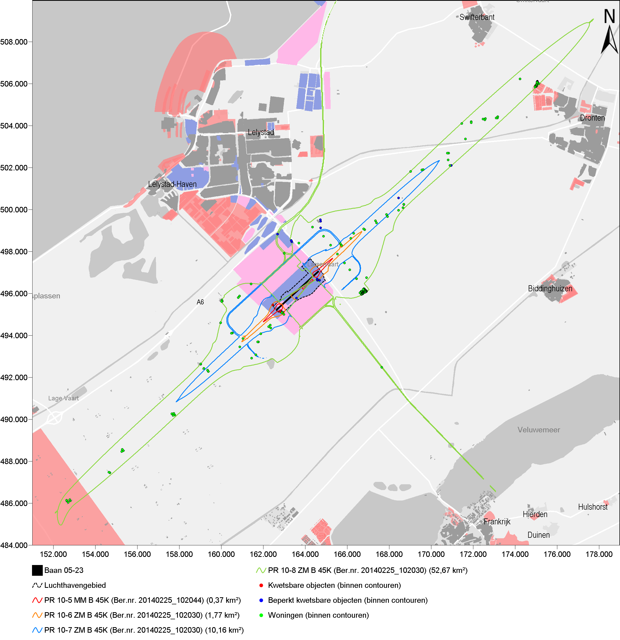 Routevariant B 45k (routevariant A+ is vergelijkbaar met routevariant