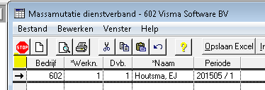 Via excel Kies voor Vul tabel en selecteer salarisgegevens en het juiste tijdvak.