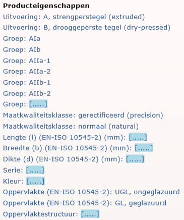 Aanbrengen tegels Voor aanbrengen de tegels grondig mengen, zodat verschillen in tint minder zichtbaar zijn.