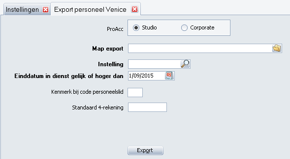 HOOFDSTUK 1. FACTURATIE : VERWERKEN DOCUMENTEN 67 Figuur 1.96: Export Venice Personeel Na de export wordt onderstaande boodschap getoond met de map en het bestand Klanten.txt dat aangemaakt is.