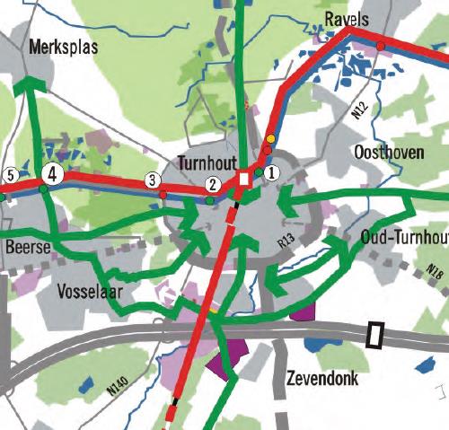 3. Veilige schoolfietsroutes, vertrekkende van buiten de ring Scholieren : veilige,