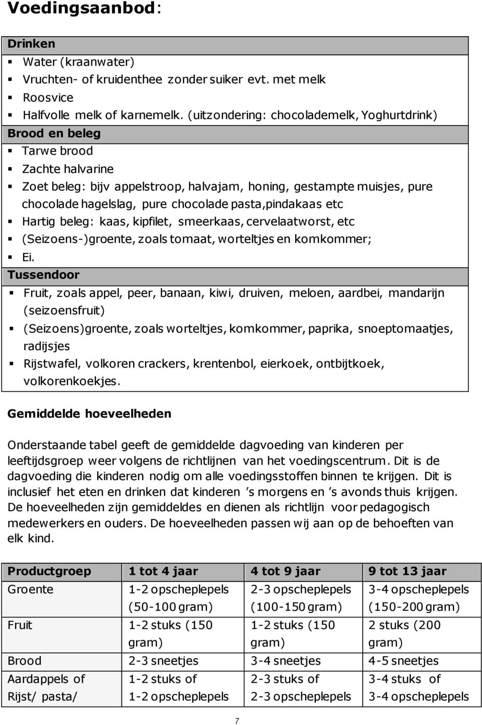 pasta,pindakaas etc Hartig beleg: kaas, kipfilet, smeerkaas, cervelaatworst, etc (Seizoens-)groente, zoals tomaat, worteltjes en komkommer; Ei.