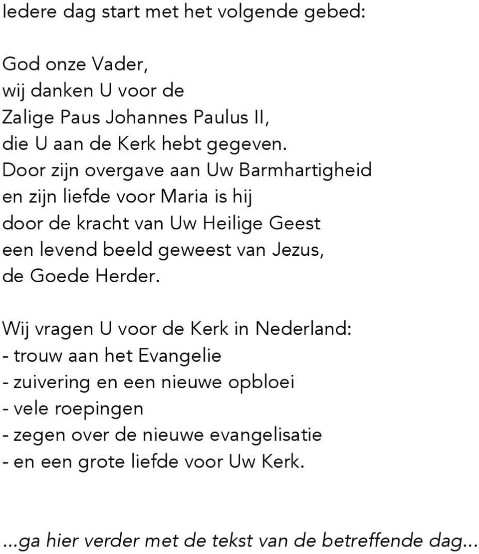 van Jezus, de Goede Herder.