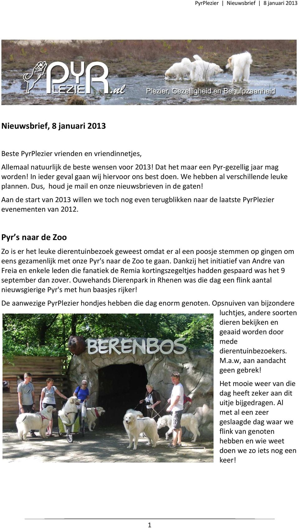 Aan de start van 2013 willen we toch nog even terugblikken naar de laatste PyrPlezier evenementen van 2012.