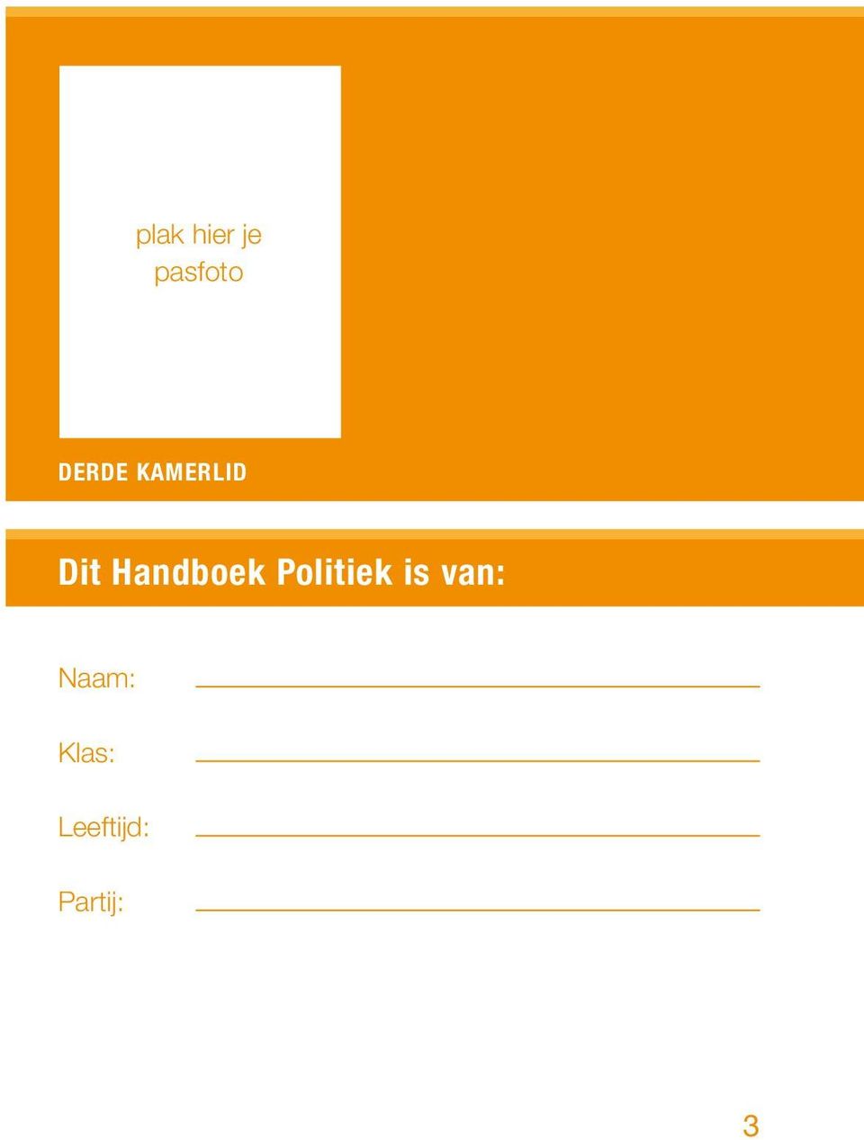Handboek Politiek is