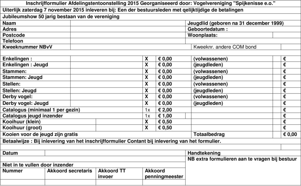 nstelling 2015 Geor