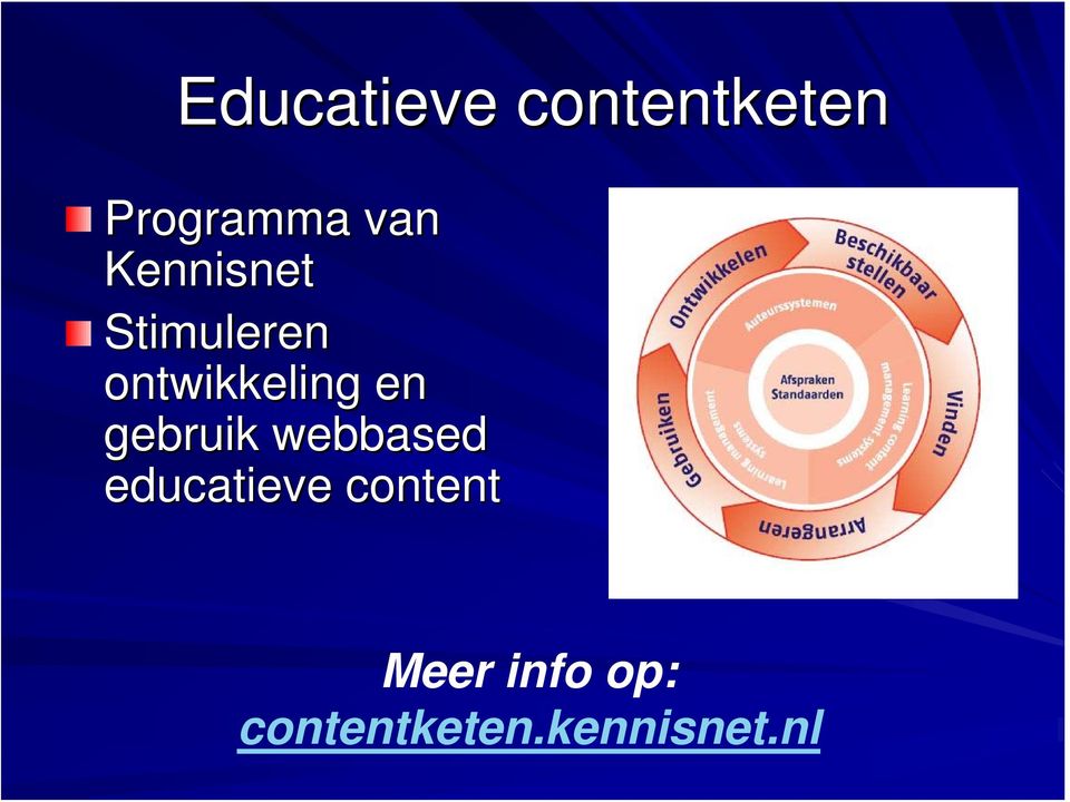 gebruik webbased educatieve content