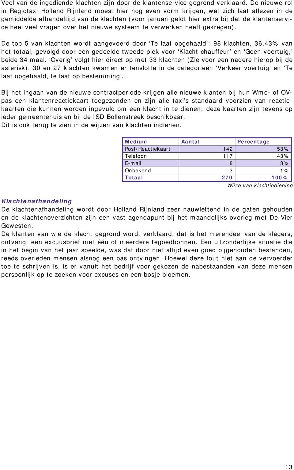 klantenservice heel veel vragen over het nieuwe systeem te verwerken heeft gekregen).