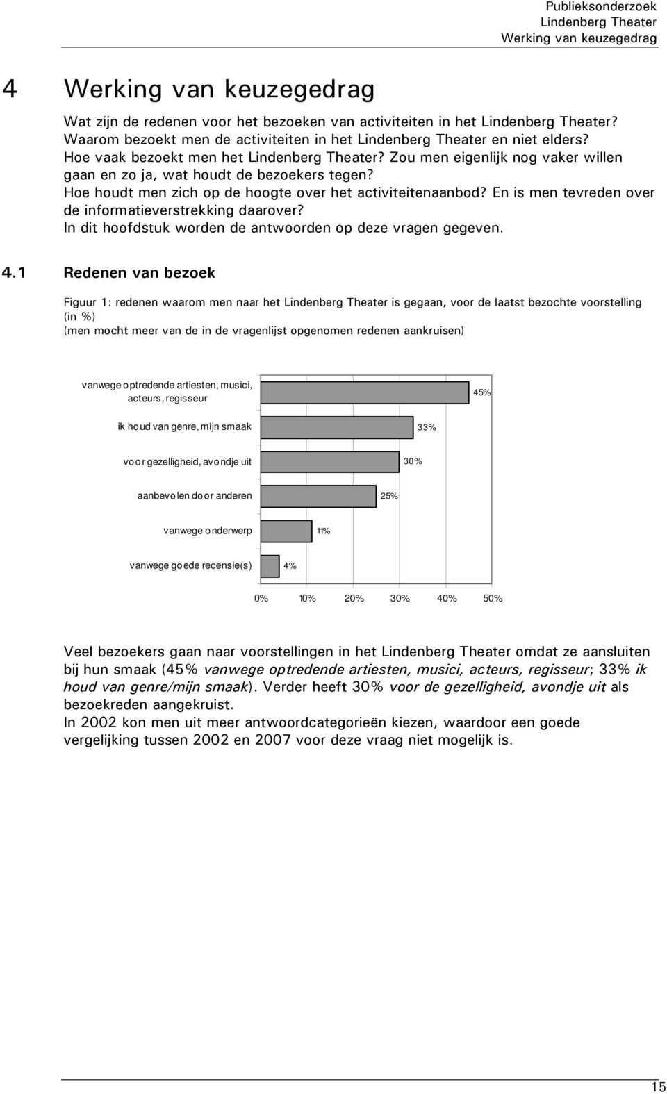 In dit hoofdstuk worden de antwoorden op deze vragen gegeven. 4.