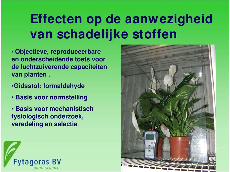 capaciteiten van planten.