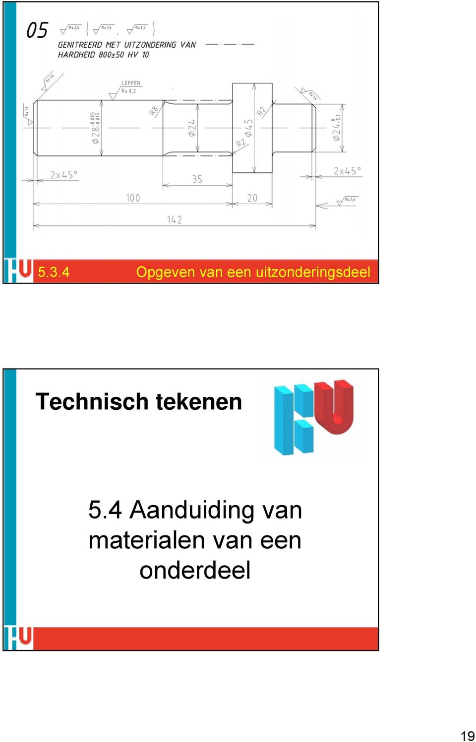 Technisch tekenen 5.