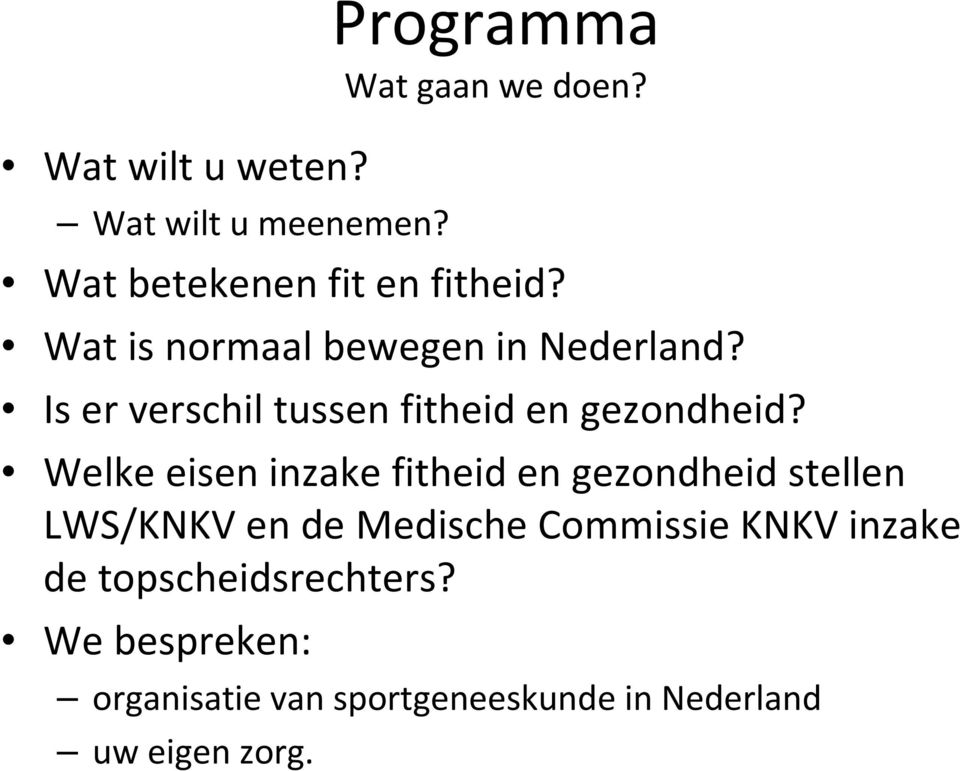 Is er verschil tussen fitheid en gezondheid?