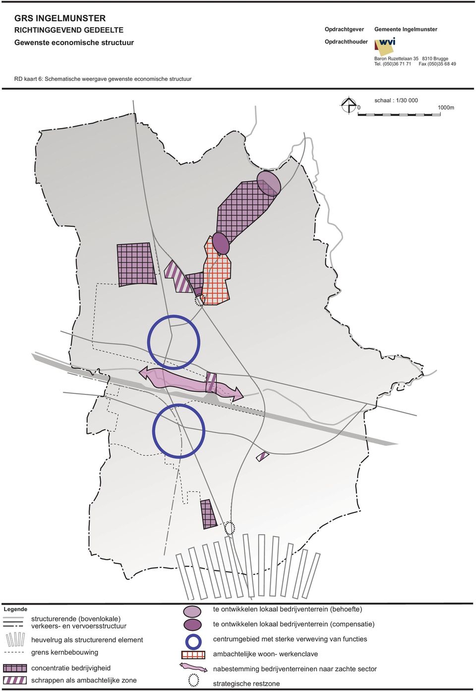 schrappen als ambachtelijke zone te ontwikkelen lokaal bedrijventerrein (behoefte) te ontwikkelen lokaal bedrijventerrein (compensatie)