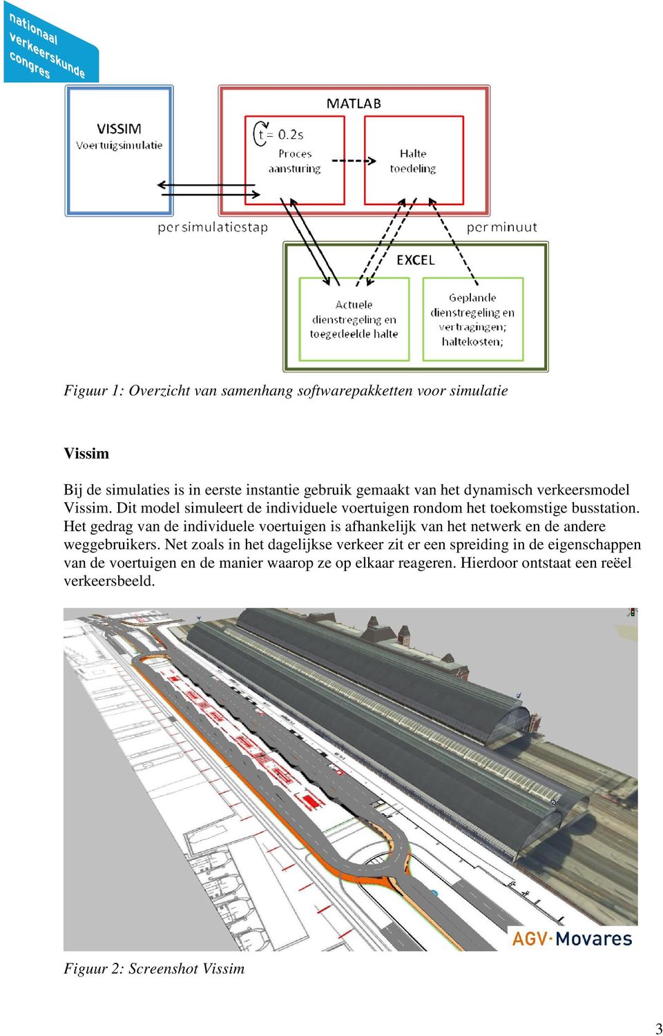 Het gedrag van de individuele voertuigen is afhankelijk van het netwerk en de andere weggebruikers.