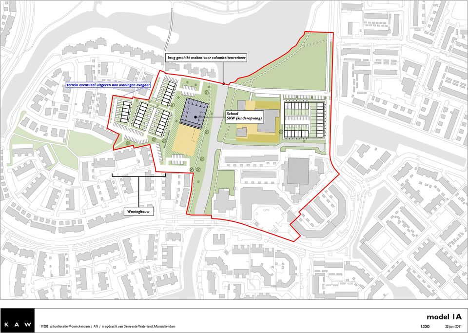 kavelgrootte: 130m² (incl 14 woningen met parkeerplek