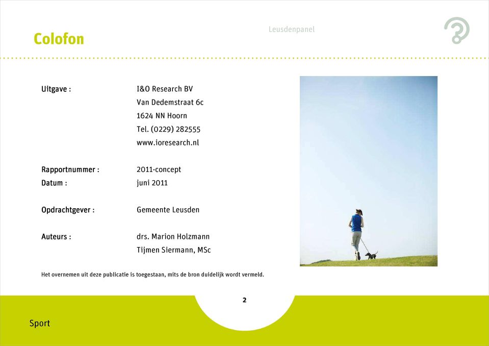 nl Rapportnummer : 2011-concept Datum : juni 2011 Opdrachtgever : Gemeente
