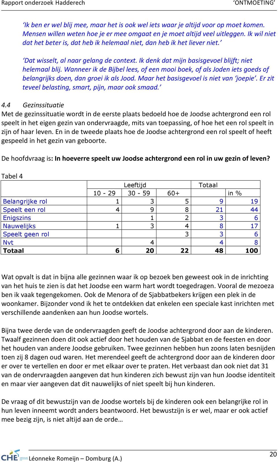 Wanneer ik de Bijbel lees, of een mooi boek, of als Joden iets goeds of belangrijks doen, dan groei ik als Jood. Maar het basisgevoel is niet van joepie.