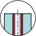 ereedschapselectie voorbeelden voor de CoroDrill 452 familie* - Stap 1: selecteer materiaal - Stap 2: selecteer gewenste diameter - Stap 3: definieer gewenste gat- en oppervlaktetolerantie CoroDrill