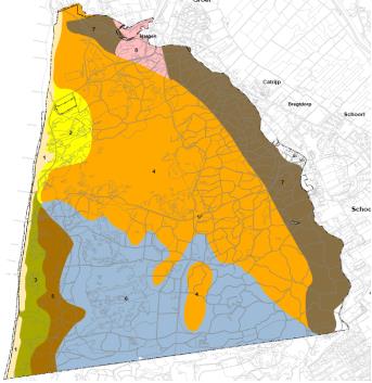 6. Laagte van het voormalig zeegat van Bergen Deze vlakte ligt in het zuidelijk deel van het Natura 2000-gebied. Dit deelgebied loopt door in het Noord-Hollands duinreservaat.