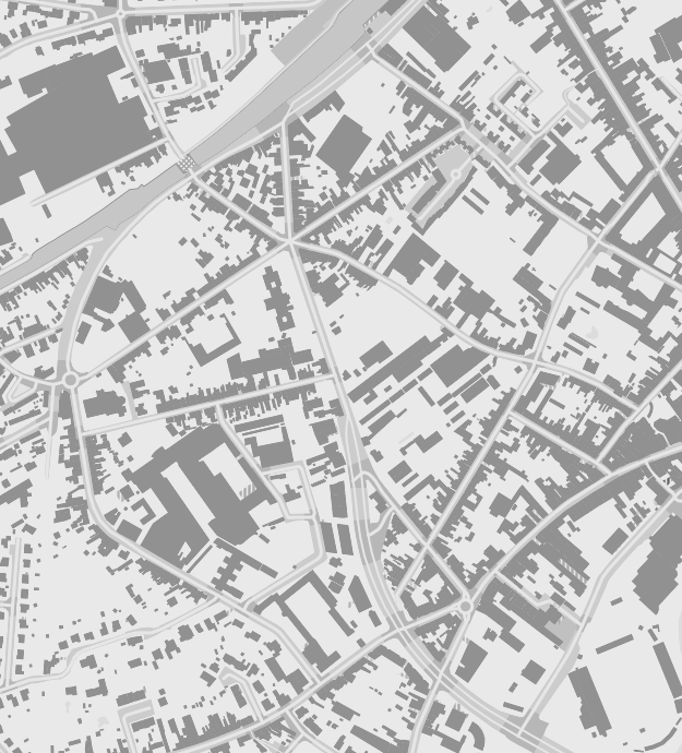 Fietsverkeer (blauw aangeduid): De fietsers zullen in deze zone niet kunnen fietsen De fietsers dienen omgeleid via de Molenstraat Processiestraat en omgekeerd Voetgangers: Maken zo lang mogelijk