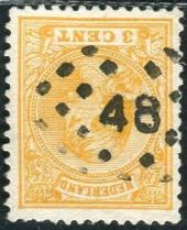 HAARLEMMERMEER Provincie Noord-Holland Nr. 47 PSPK 0093A (type I) Het nummerstempel 47 werd verstrekt op 24 maart 1869. Het stempel is van het scheve type.