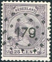 ONDERDENDAM Provincie Groningen Nr. 84 PSPK 0157 Het nummerstempel 84 werd verstrekt op 24 maart 1869. OORSCHOT of OIRSCHOT Provincie Noord-Brabant Nr.