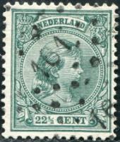 augustus 1874 verstrekt, samen met nummerstempel 168. RIJSSEN Provincie Overijssel Nr.