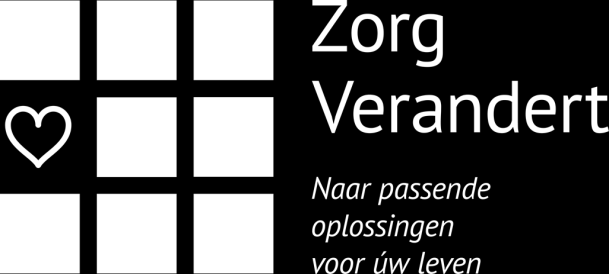 Actief voor Zorg Verandert; dit hebben we te bieden Ben je actief voor Zorg Verandert en organiseer jij bijeenkomsten voor mensen die op zoek zijn naar passende oplossingen nu de zorg veranderd is?