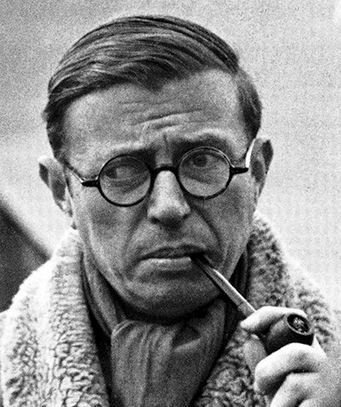 Jean-Paul Sartre De drang naar vrijheid Jean-Paul Charles Eymard Sartre werd op 21 juni 1905 in Parijs geboren en stierf daar op 15 april 1980.