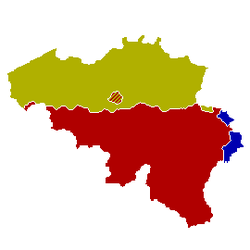 5. Een federale staat verdeeld in gemeenschappen en gewesten Als we spreken over de federale overheid bedoelen we de overheid die verantwoordelijk is voor volledig België.