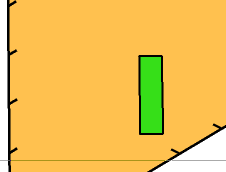 Opmerking : deze werkwijze kan tot gevolg hebben dat het gebied niet met de vegetatiegrens of de groene kleur opgevuld wordt. De reden hiervoor ligt in de instellingen van het programma.