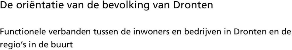 tussen de inwoners en bedrijven