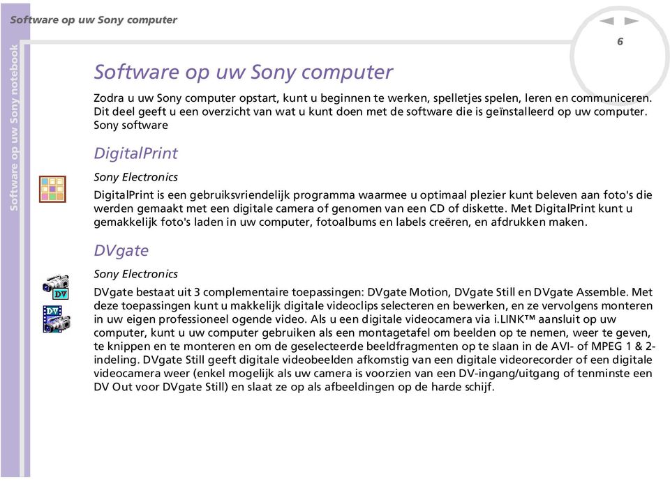 Soy software DigitalPrit Soy Electroics DigitalPrit is ee gebruiksvriedelijk programma waarmee u optimaal plezier kut beleve aa foto's die werde gemaakt met ee digitale camera of geome va ee CD of