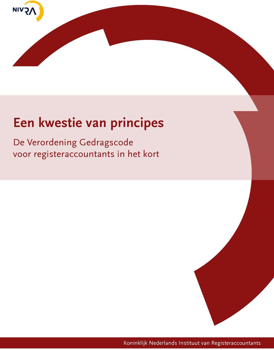 registeraccountants in het kort