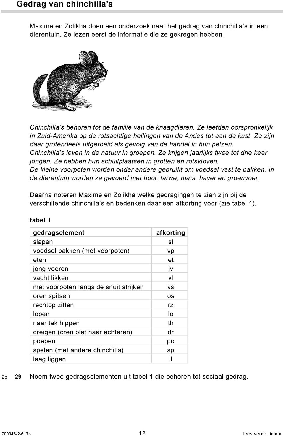 Ze zijn daar grotendeels uitgeroeid als gevolg van de handel in hun pelzen. Chinchilla s leven in de natuur in groepen. Ze krijgen jaarlijks twee tot drie keer jongen.