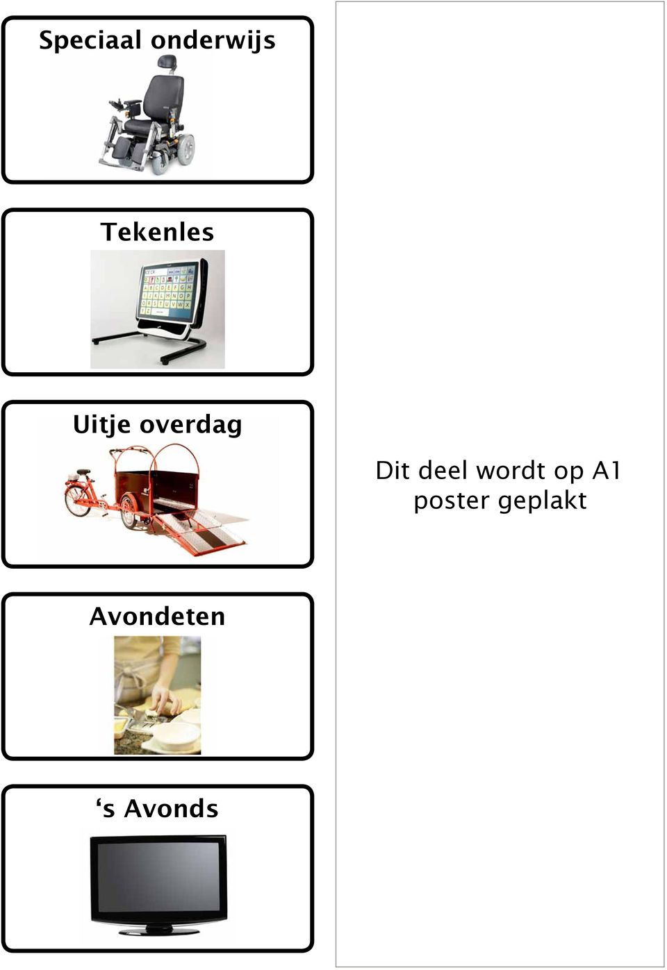 deel wordt op A1