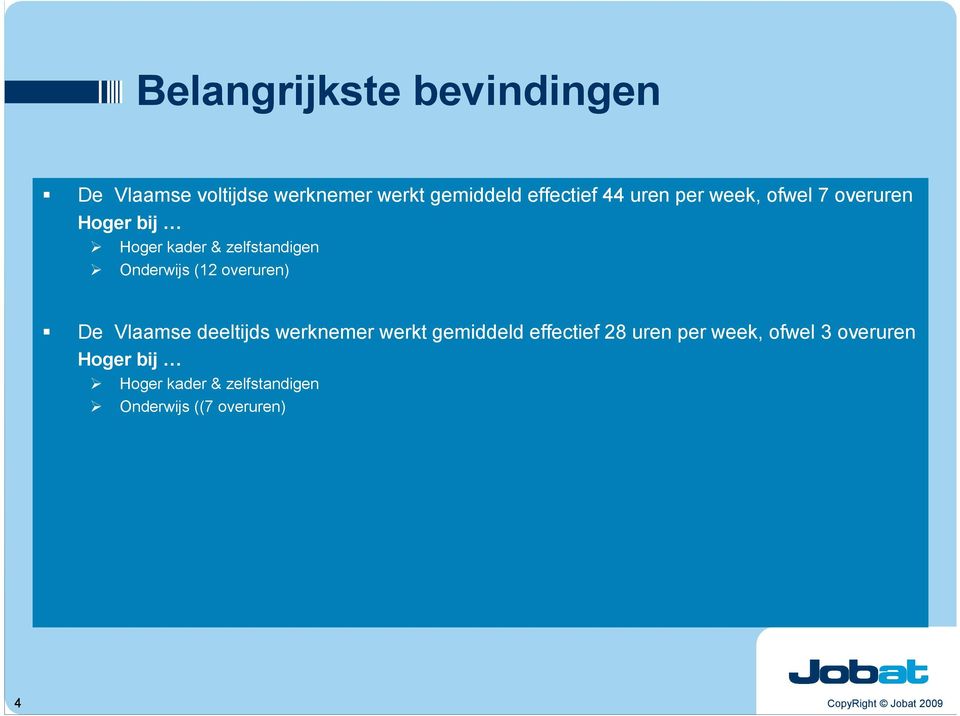 overuren) De Vlaamse deeltijds werknemer werkt gemiddeld effectief uren per week, ofwel
