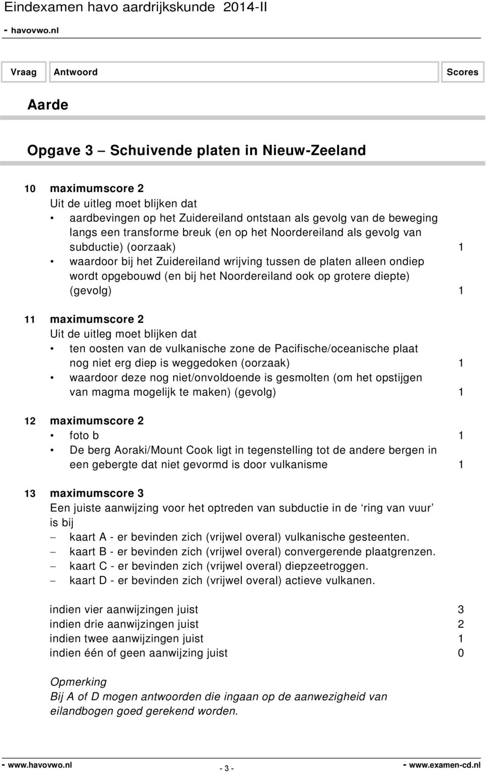 oosten van de vulkanische zone de Pacifische/oceanische plaat nog niet erg diep is weggedoken (oorzaak) 1 waardoor deze nog niet/onvoldoende is gesmolten (om het opstijgen van magma mogelijk te