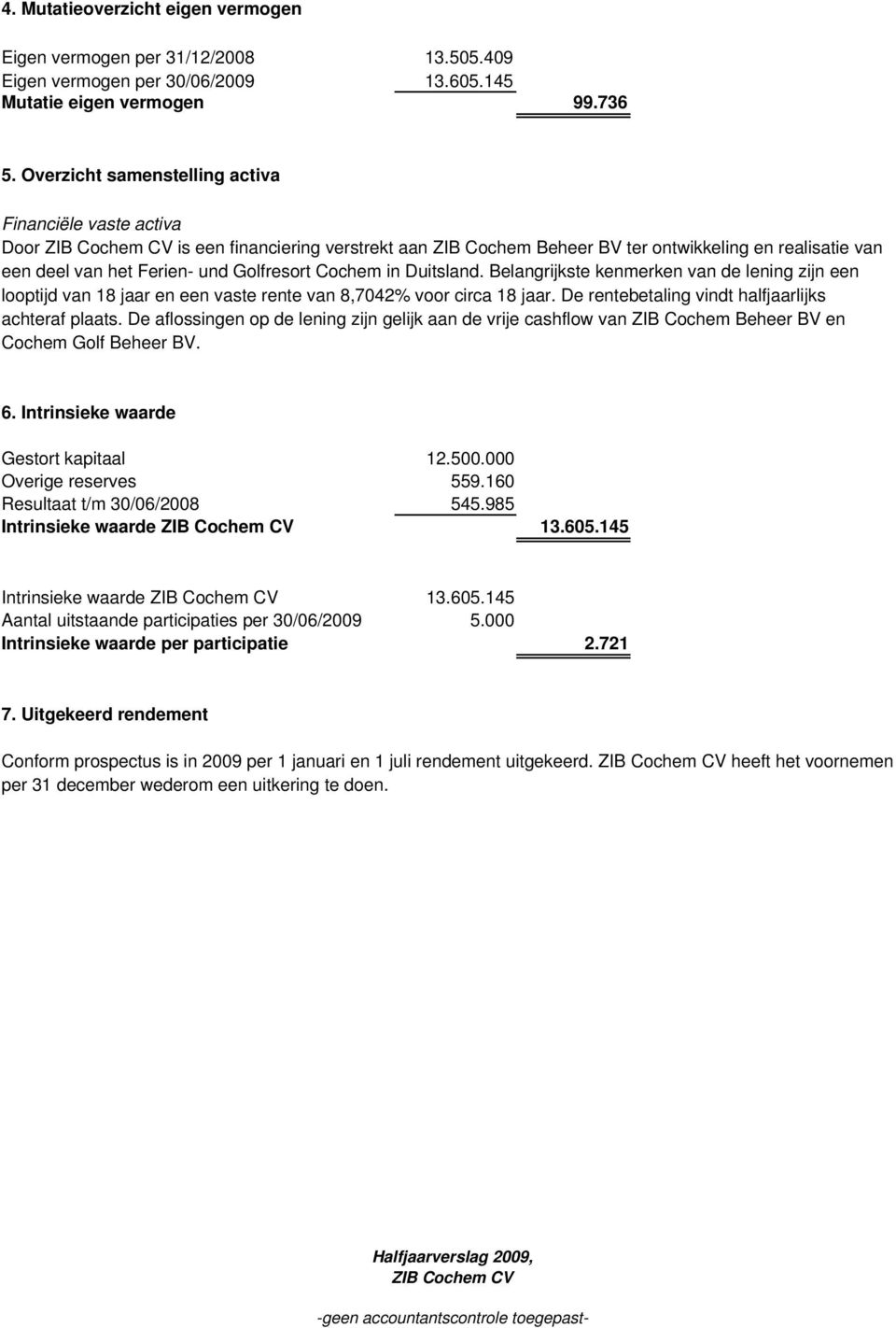 Duitsland. Belangrijkste kenmerken van de lening zijn een looptijd van 18 jaar en een vaste rente van 8,7042% voor circa 18 jaar. De rentebetaling vindt halfjaarlijks achteraf plaats.