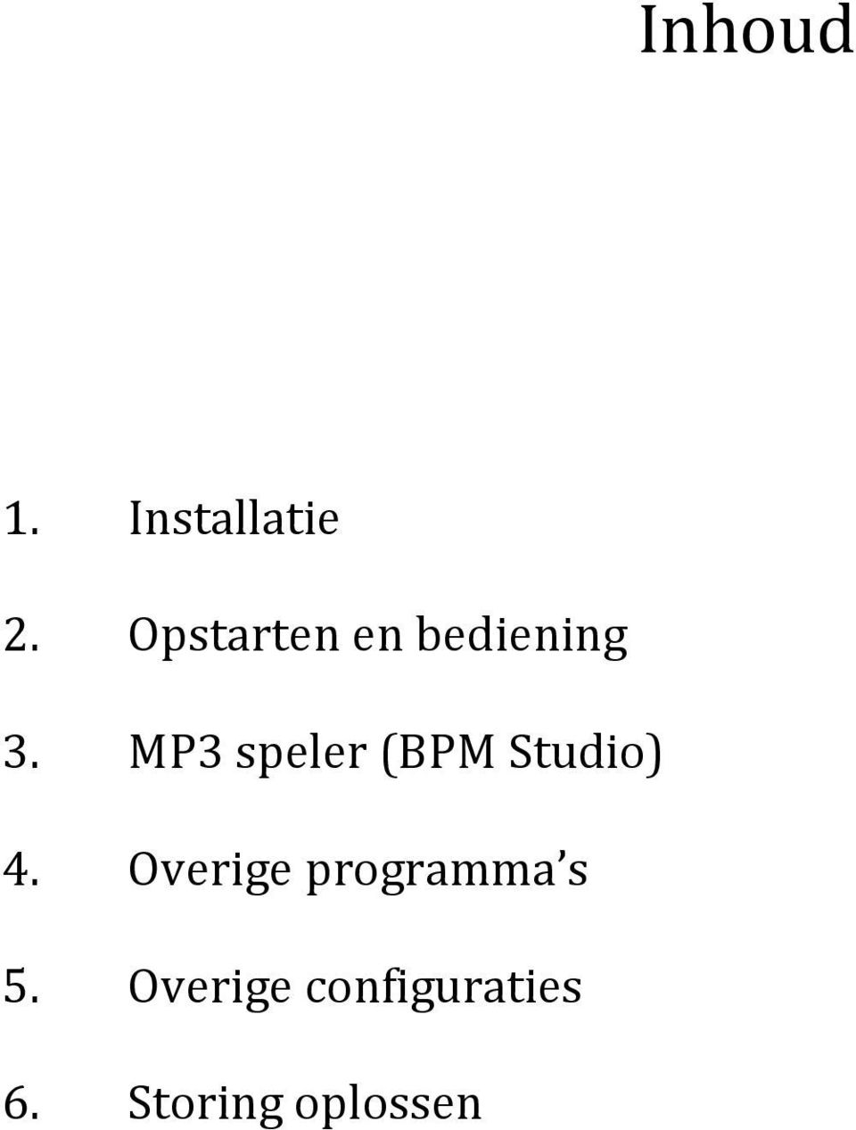 MP3 speler (BPM Studio) 4.