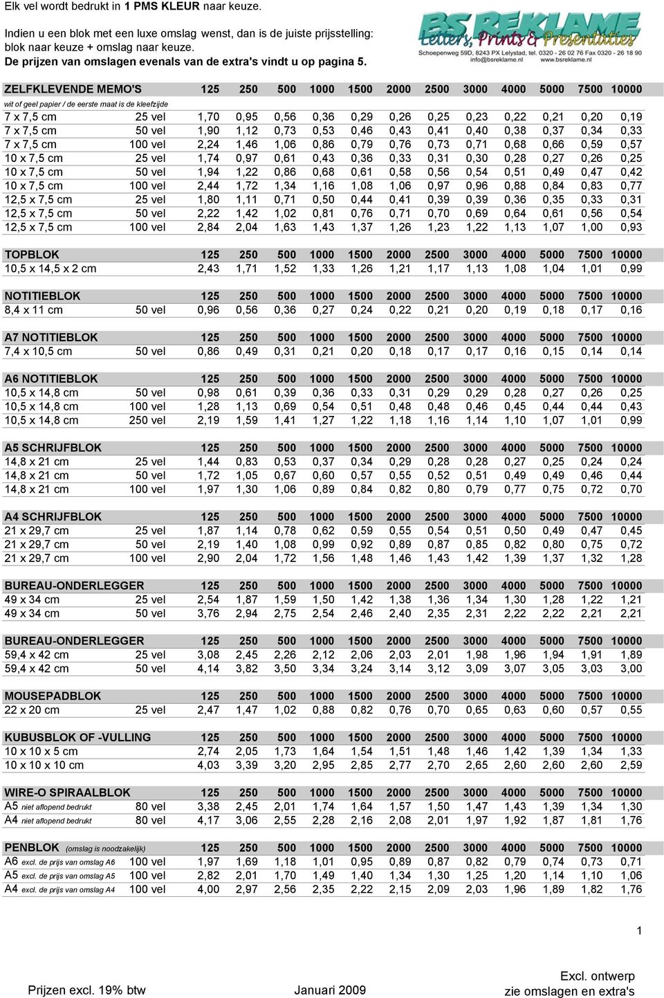 0,43 0,41 0,40 0,38 0,37 0,34 0,33 7 x 7,5 cm 100 vel 2,24 1,46 1,06 0,86 0,79 0,76 0,73 0,71 0,68 0,66 0,59 0,57 10 x 7,5 cm 25 vel 1,74 0,97 0,61 0,43 0,36 0,33 0,31 0,30 0,28 0,27 0,26 0,25 10 x