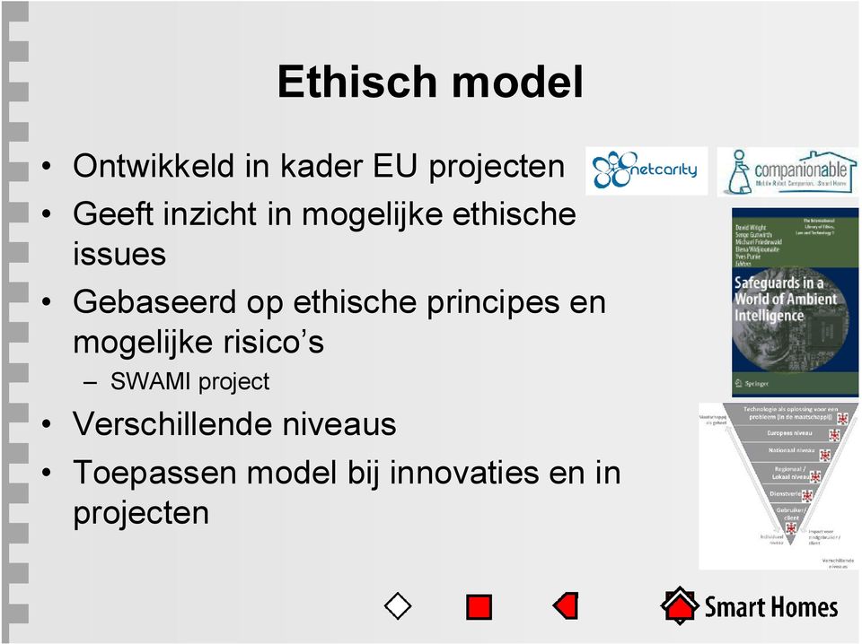ethische principes en mogelijke risico s SWAMI project