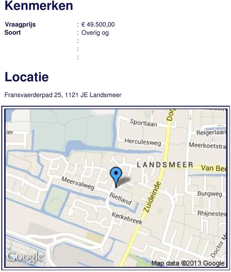 : : : Locatie