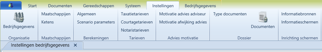 Hoofdstuk 2, Koppeling Woonpakket.nl - Scenario Advies activeren 3. Selecteer in het veld Account type het type Scenario Advies 4. Klik op Opslaan.
