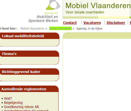 Aanvullende reglementen Vragen i.v.m. AR: aanvullendereglementen@mow.