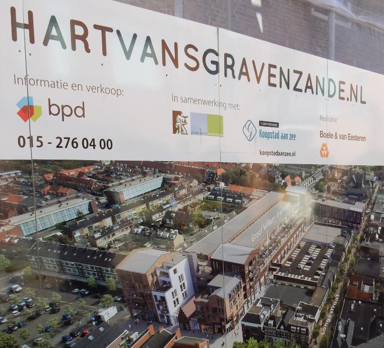 Hart van Gravenzande 89 nieuwe appartementen; 200 parkeerplaatsen; 9.