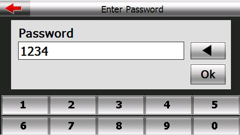 De pincode die u in het PND en de mobiele telefoon invoert, moet dezelfde code zijn. A D Klik op het onderdeel dat u wilt gebruiken om het venster te openen.